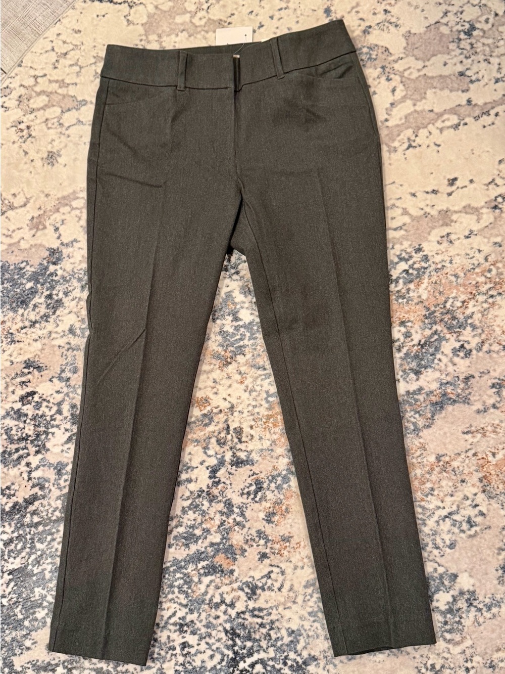 NWT LOFT Skinny Ankle Pants Gray Size 6
